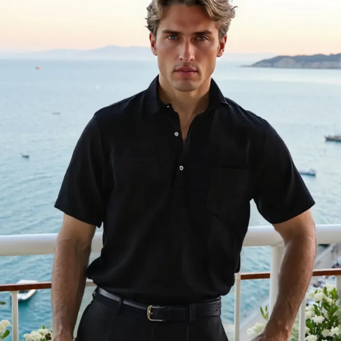 Camicia Polo in Lino®