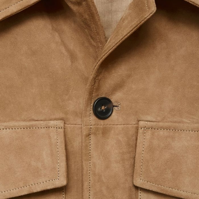 Suede Leather Jacket