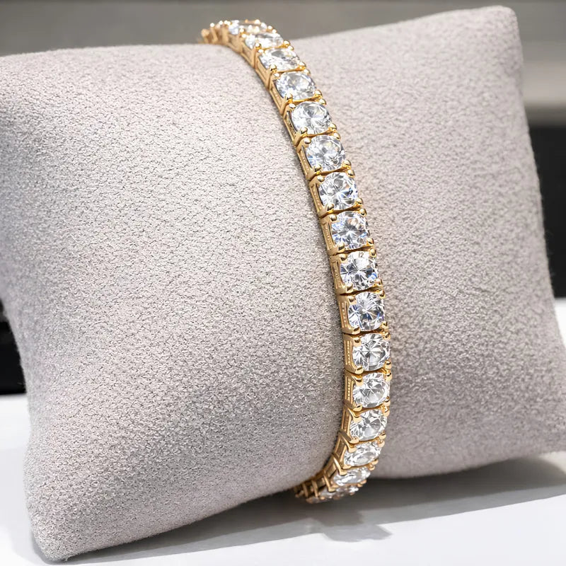 925 Sterling Silver Aurora Gold Bracelet