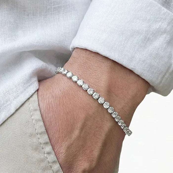 925 Sterling Silver Lumière Zirconia Bracelet