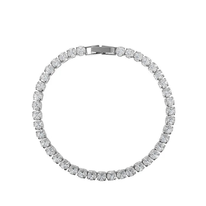925 Sterling Silver Lumière Zirconia Bracelet