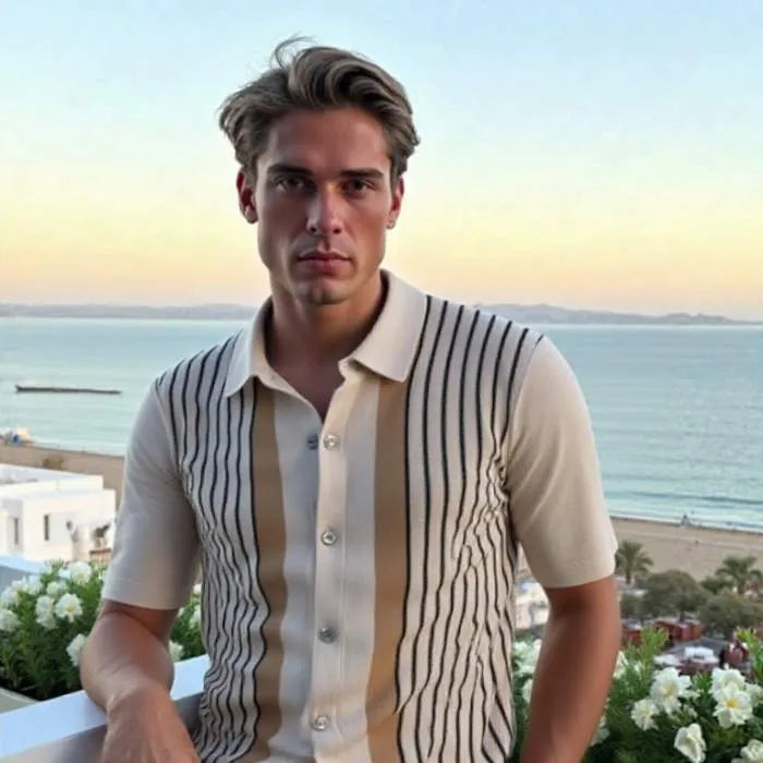 Camisa Polo de Tricô Listrada Drovic Montelle®