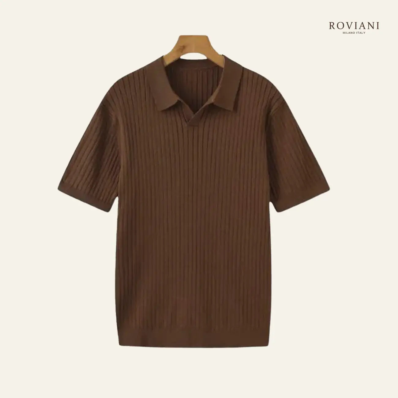 Firenze® Ribbed Polo Knit