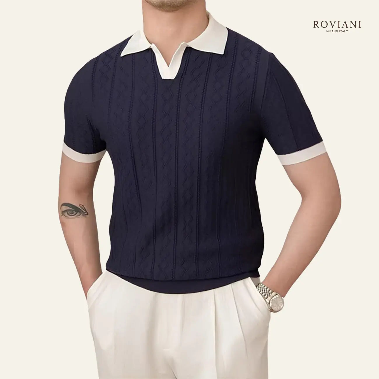 Maglia polo da uomo Bordeaux®