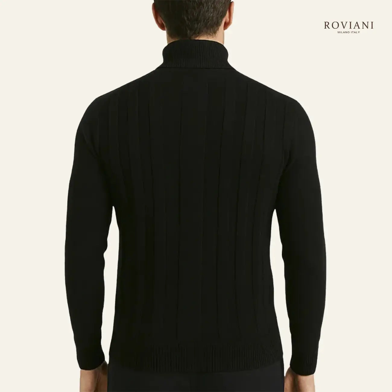 Maglia a Collo Alto Dolcevita da Uomo®