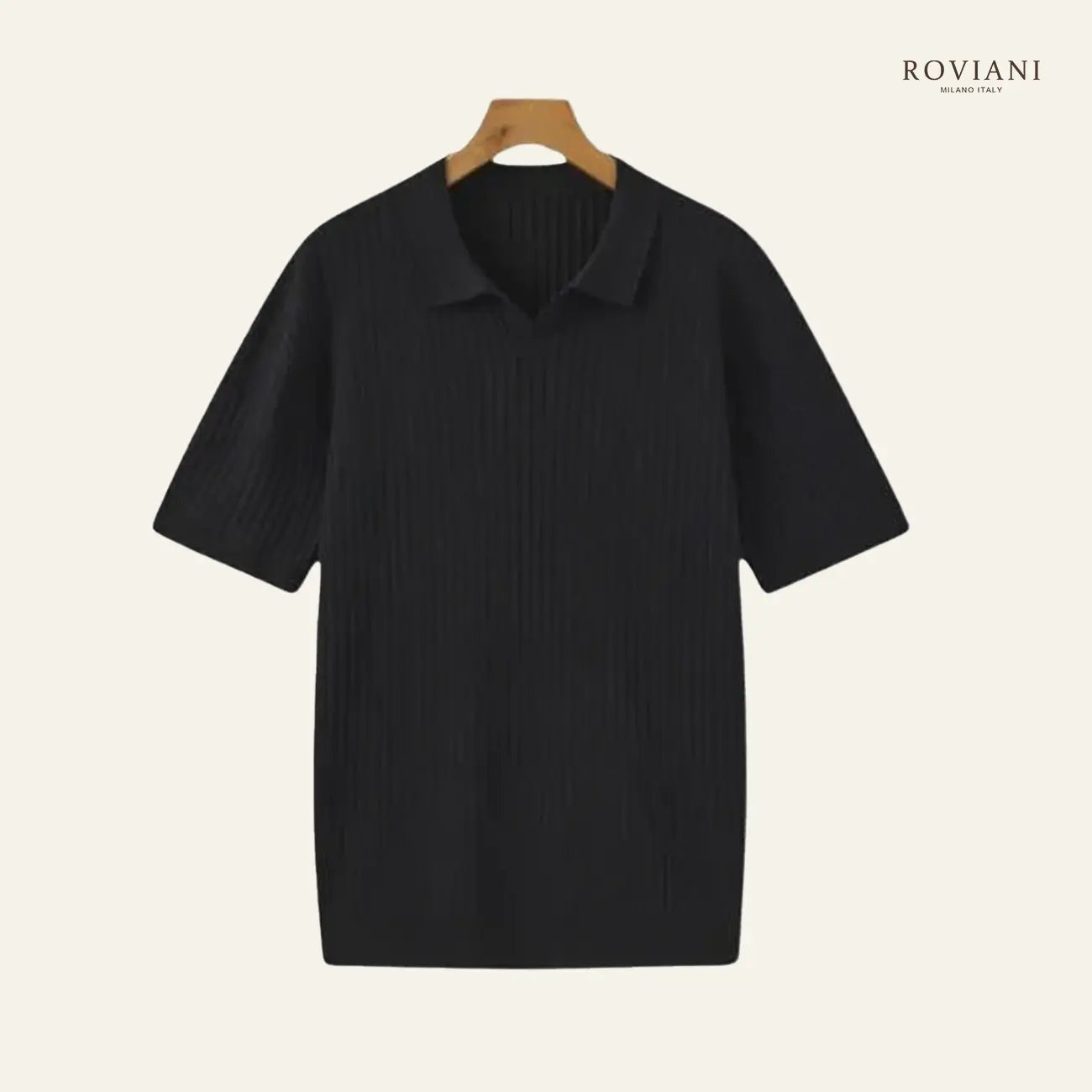 Firenze® Ribbed Polo Knit