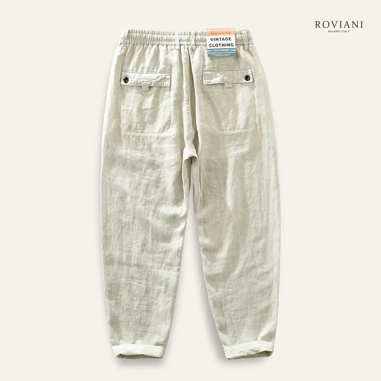 Pantaloni di Lino Capri®