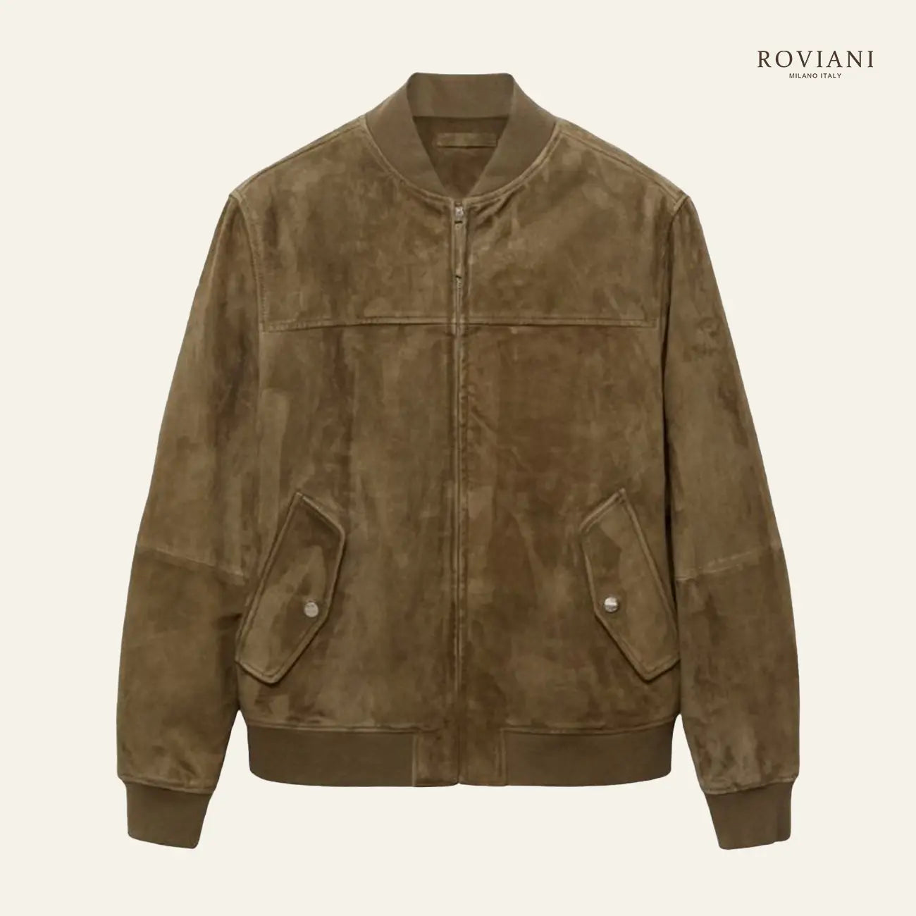 Giacca Maschile in Pelle Sintetica