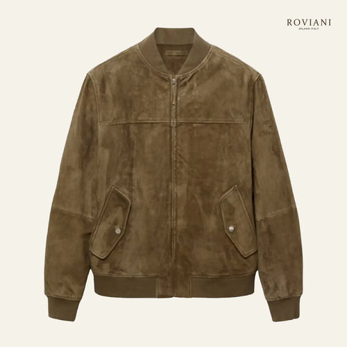 Giacca Maschile in Pelle Sintetica