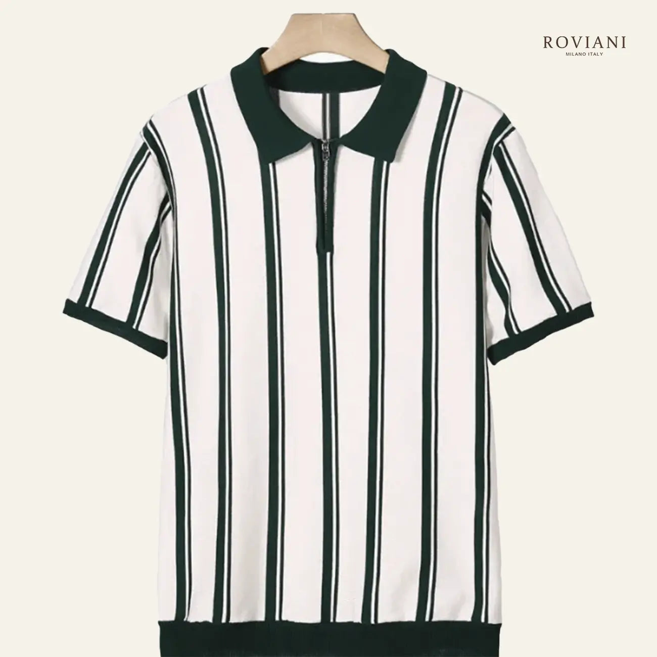 Polo in Maglia Modena Half-Zip®