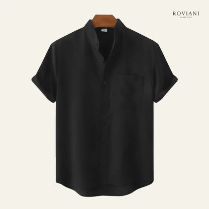 Camicia Maschile con Colletto alla Coreana®
