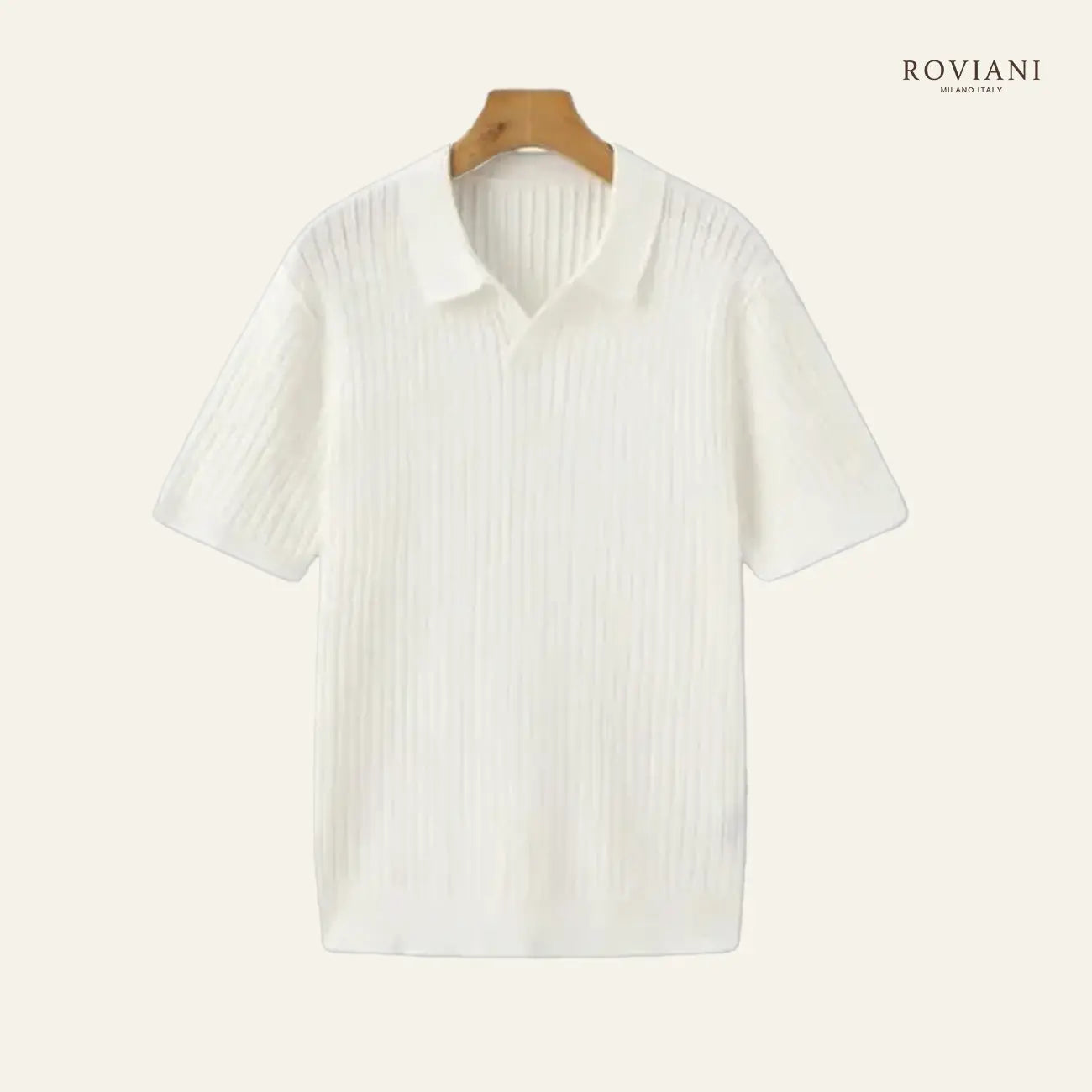 Firenze® Ribbed Polo Knit