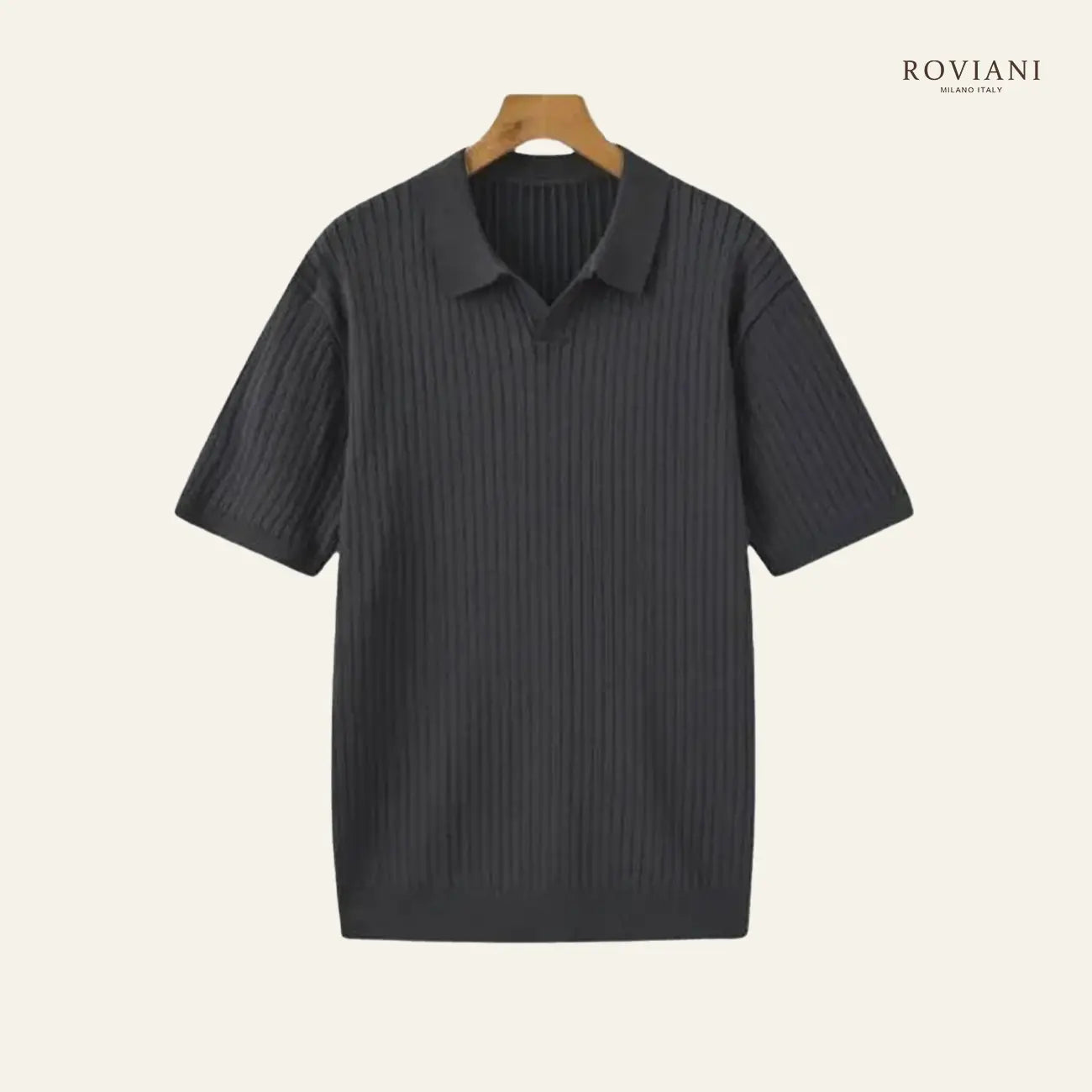 Firenze® Ribbed Polo Knit