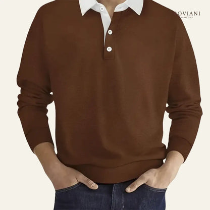 Maglia Waffle a Maniche Lunghe da Uomo®