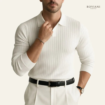 Polo da Uomo a Coste Manica Lunga Verona®