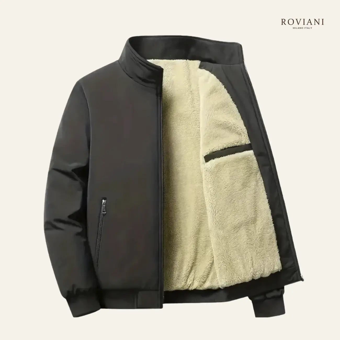 Giacca in Suede Foderata da Uomo®