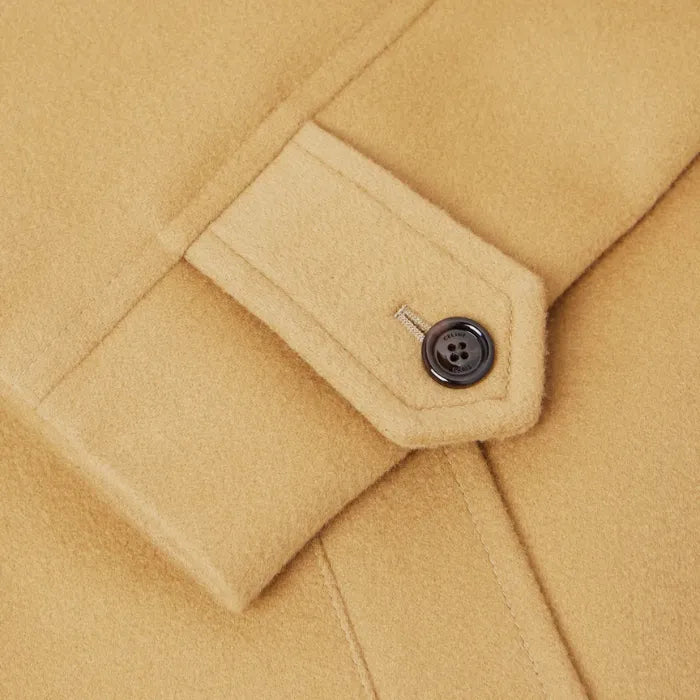 Cappotto in Lana Beige Fizzionato®